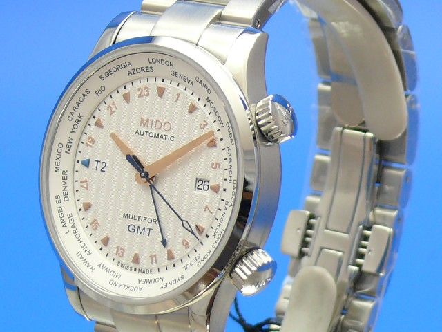 Mido Multifort Gent GMT
