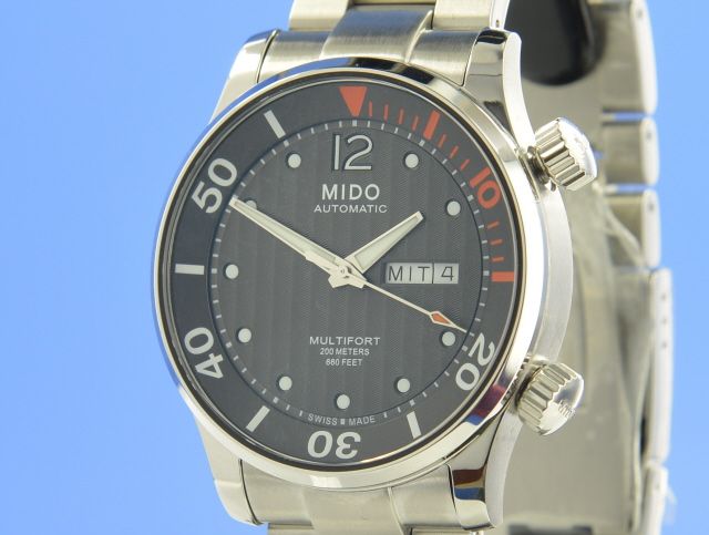 Mido Multifort Two Crowns