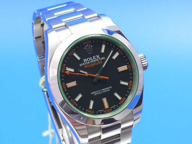 Rolex Milgauss 116400GV aus 9/2012