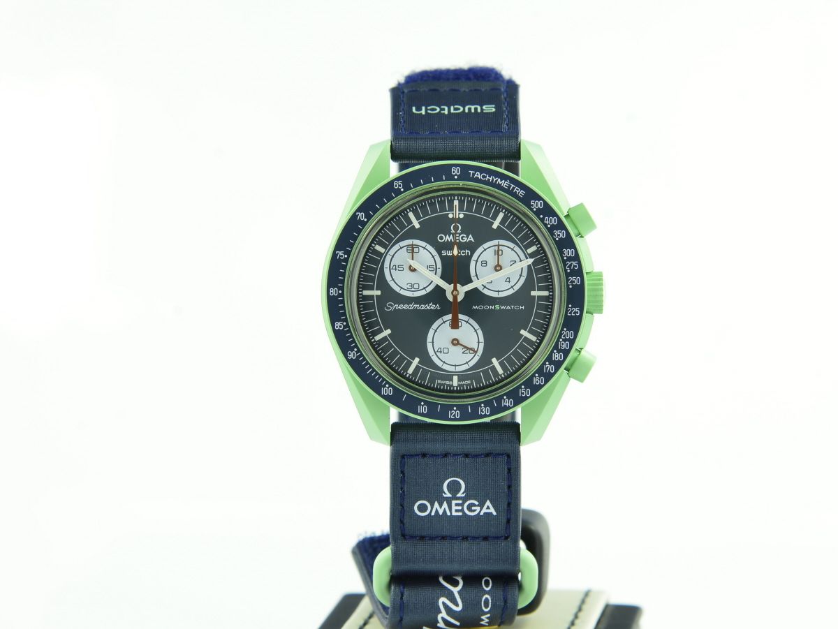 Swatch Omega Moonswatch Mission on Earth