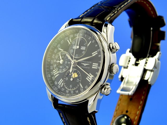 Longines Master Collection Kalender Chronograph Mondphase
