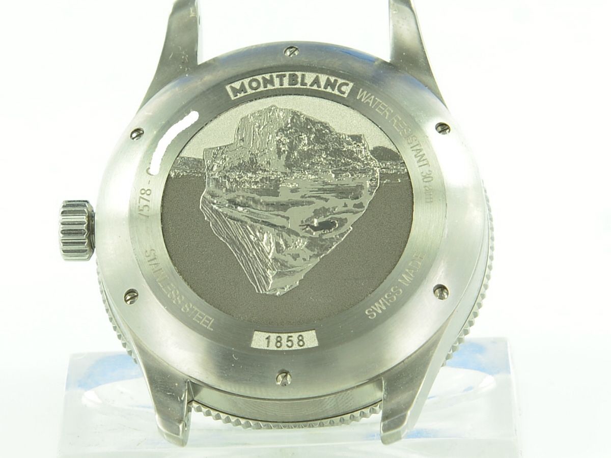Montblanc 1858 Iced Sea Automatic Date