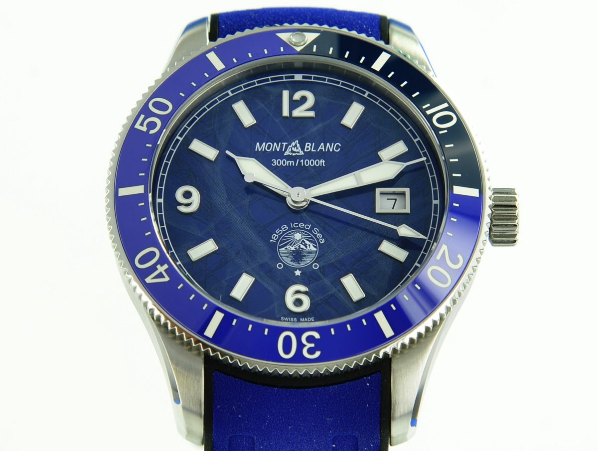 Montblanc 1858 Iced Sea Automatic Date