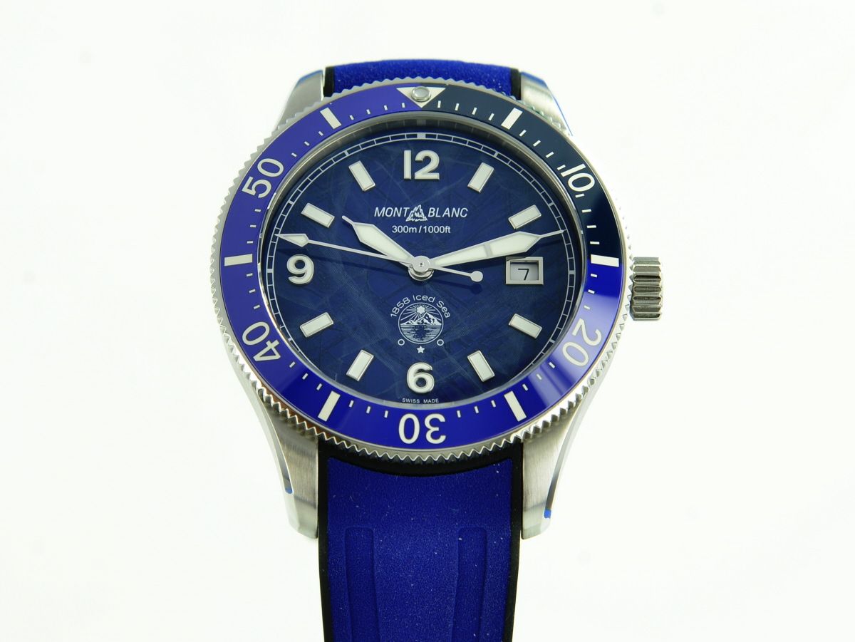 Montblanc 1858 Iced Sea Automatic Date