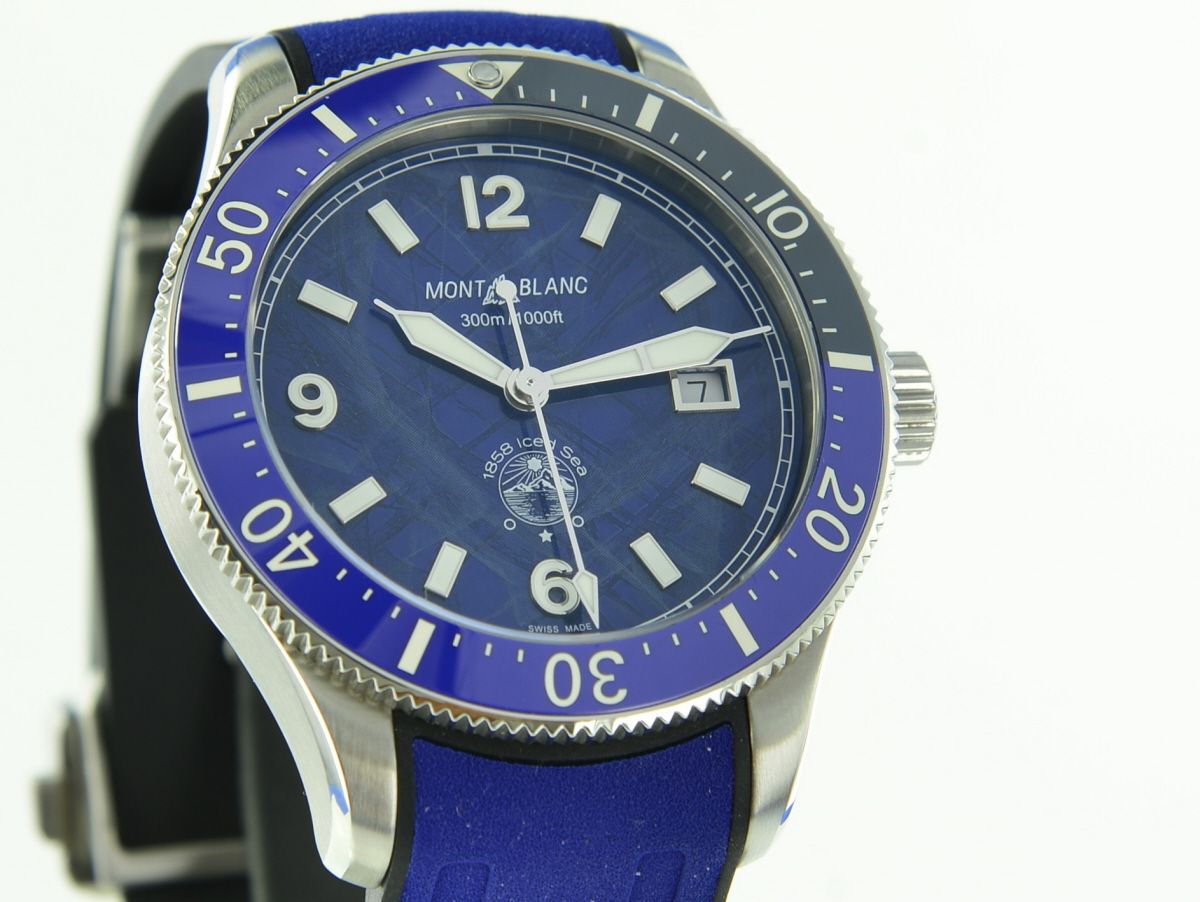 Montblanc 1858 Iced Sea Automatic Date