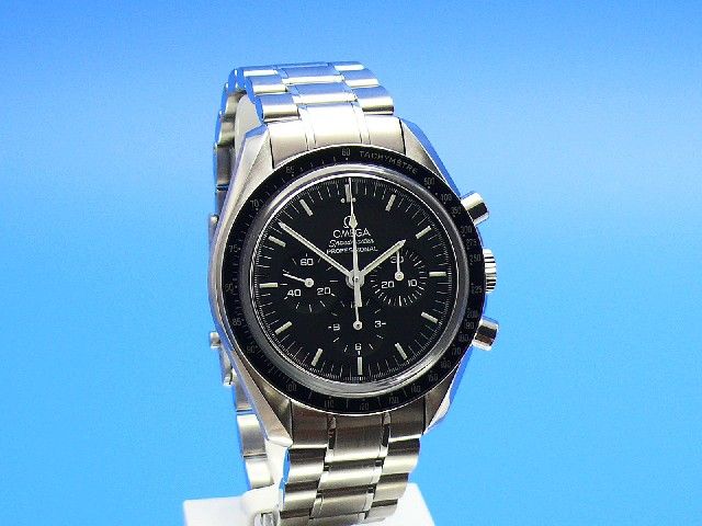 Omega Speedmaster Moonwatch Saphirglas/Glasboden