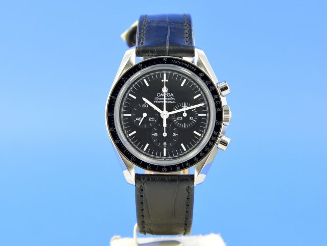 Omega Speedmaster Moonwatch Saphirglas/Glasboden