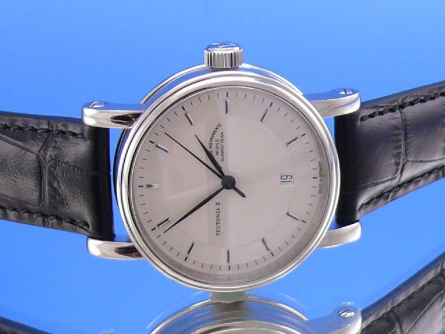 Mhle Glashtte Teutonia II Stahl Automatik 38mm