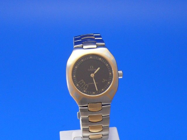 Omega Seamaster Multifunktion Stahl mit 750/- Goldeinlagen