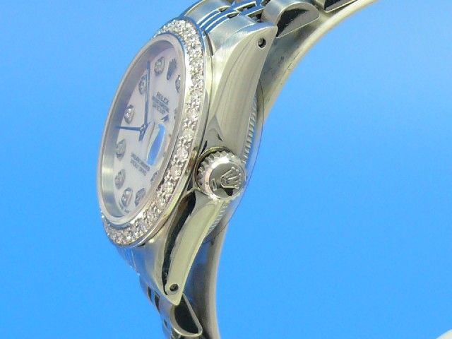 Rolex Lady-Datejust Brilliantziffernblatt & L�nette NICHT ROLEX