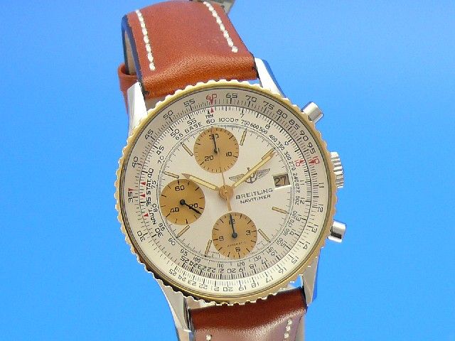 Breitling Navitimer Old Stahl/Gold