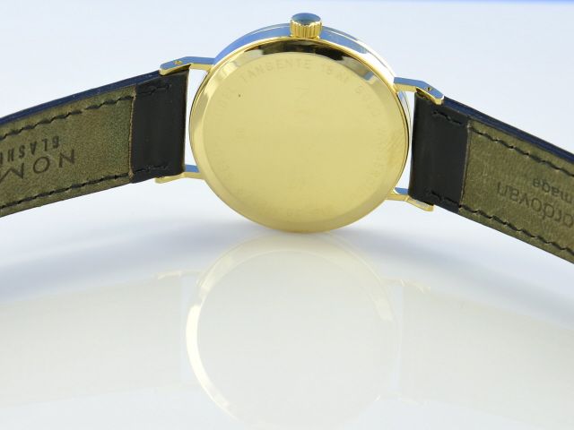 Nomos Tangente 18K Gelbgold