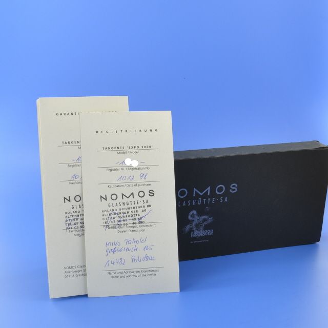 Nomos Tangente Expo2000