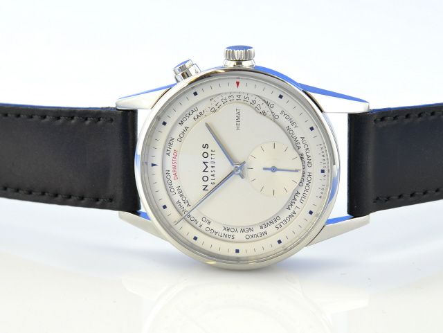 Nomos Zrich Weltzeit 140 Jahre Teichel Darmstadt