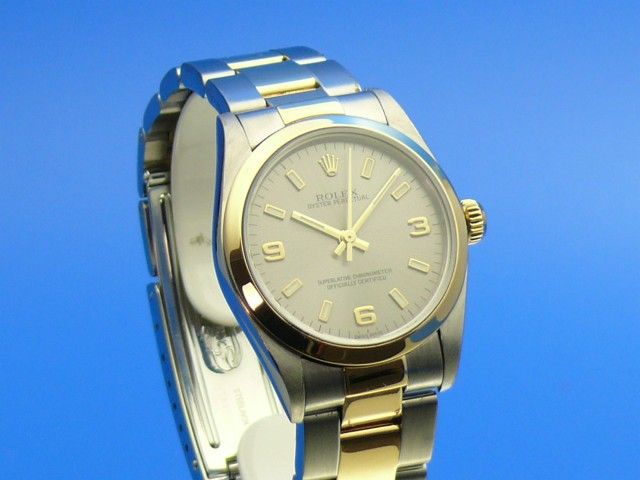 ROLEX OYSTER Perpetual Stahl/Gold Medium