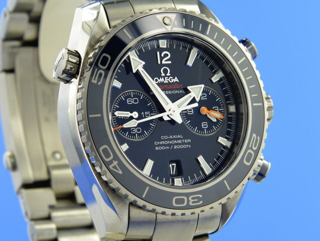 Omega Seamaster Planet Ocean 600M Co-Axial Chronograph Titan