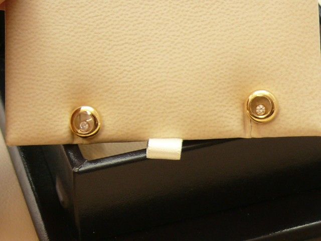 Chopard Happy Diamond Ohrstecker 750/ooo Gelbgold