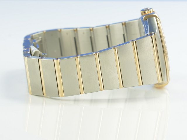 Omega Constellation 35 mm Quarz Stahl/Rotgold