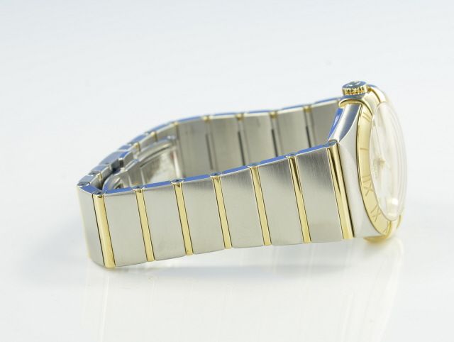 Omega Constellation 35 mm Quarz Edelstahl/Gelbgold