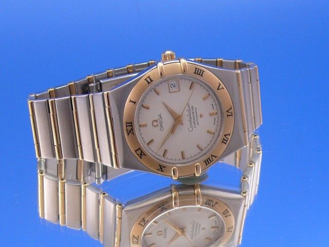 Omega Constellation 35mm Stahl/Gold Chronometer