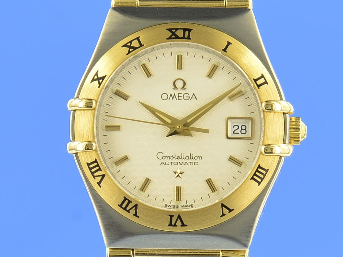 Omega Constellation 95 Automatik Edelstahl/Gelbgold 12923000 12923000