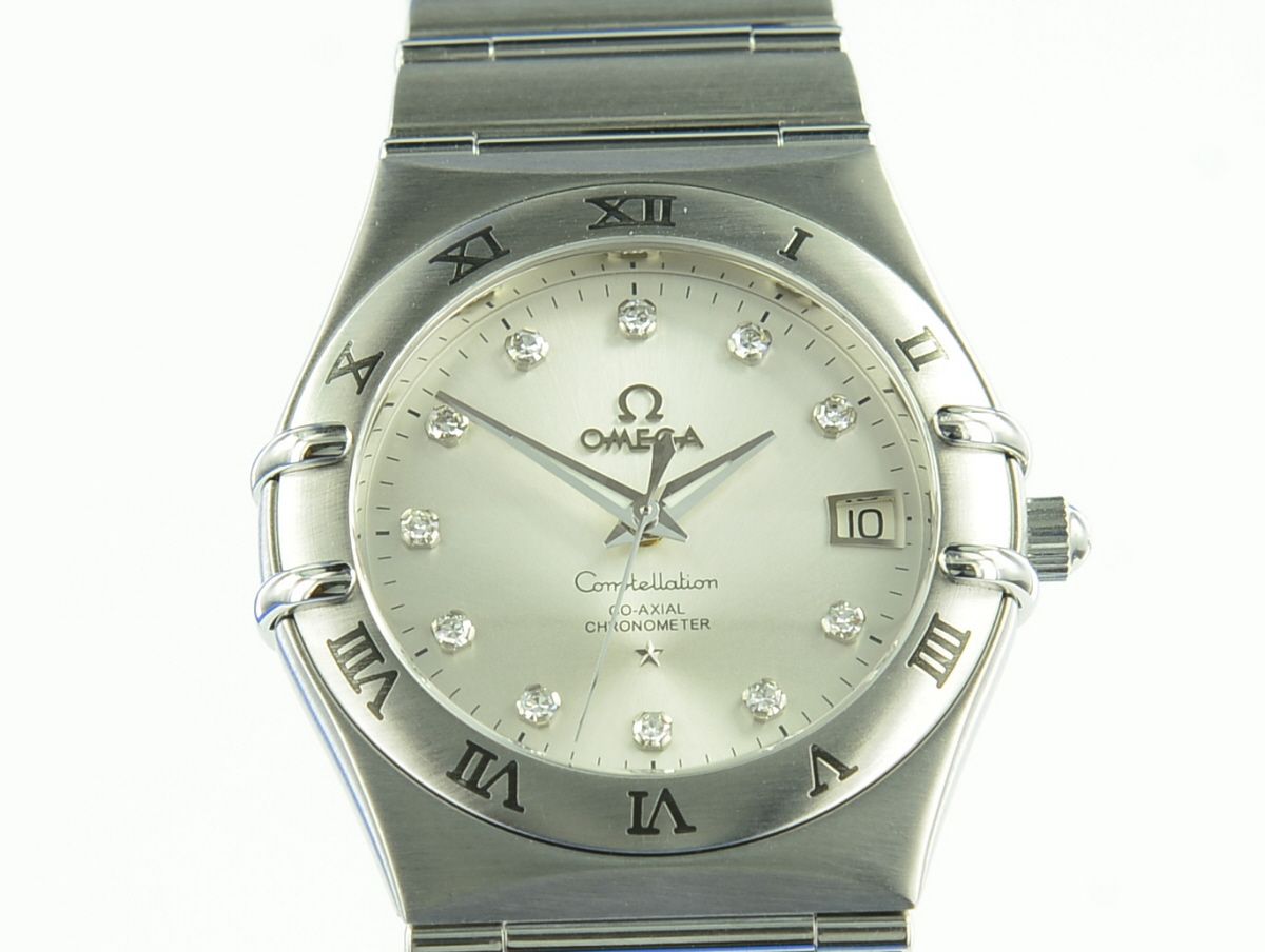 Omega Constellation Automatik Co-Axial Diamamanten