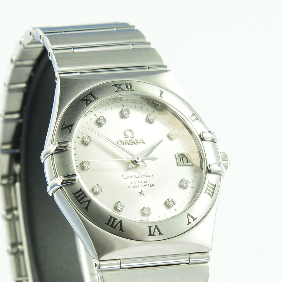 Omega Constellation Automatik Co-Axial Diamamanten
