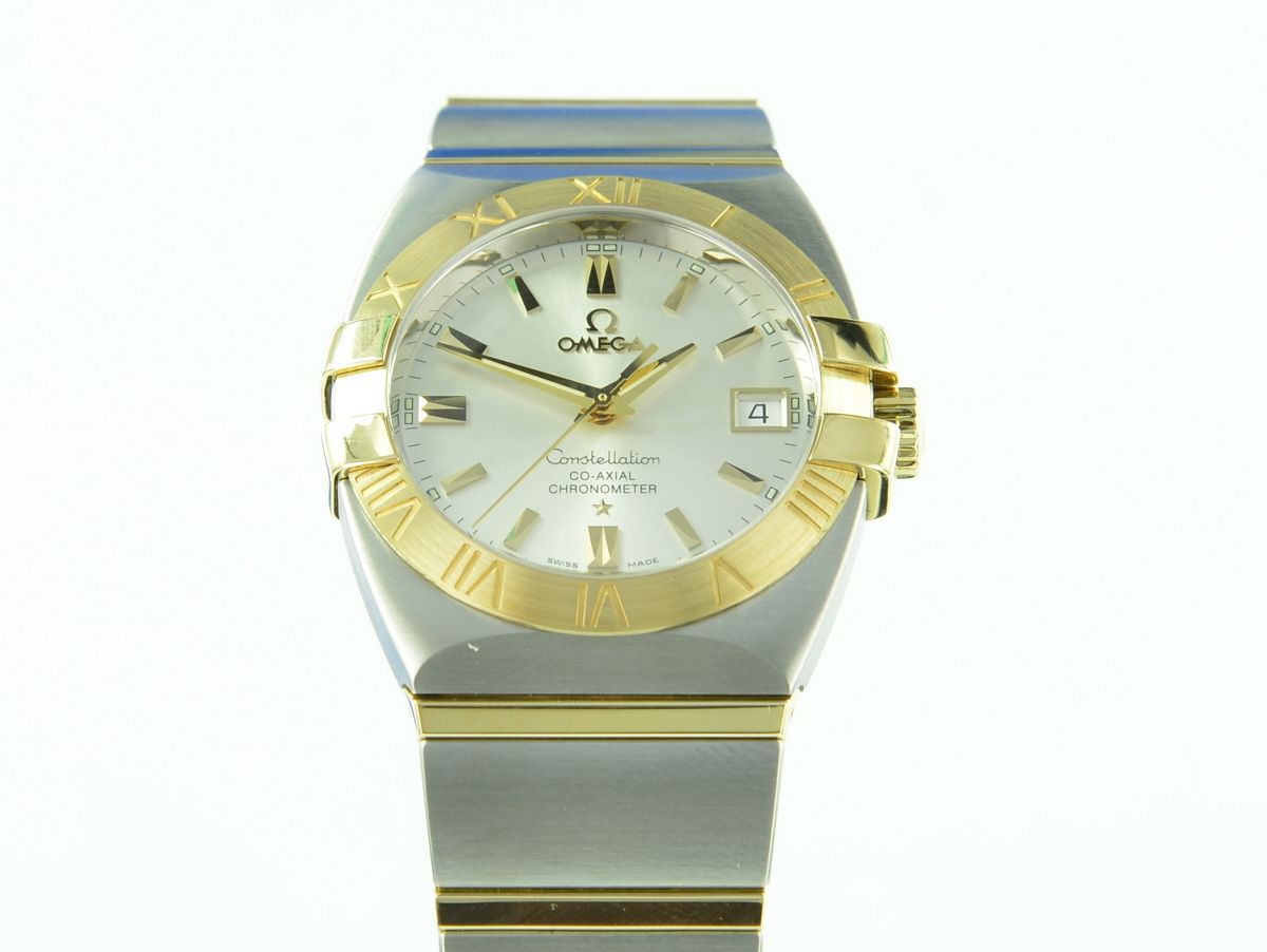 Omega Constellation Automatik Stahl/Gold Co-Axial