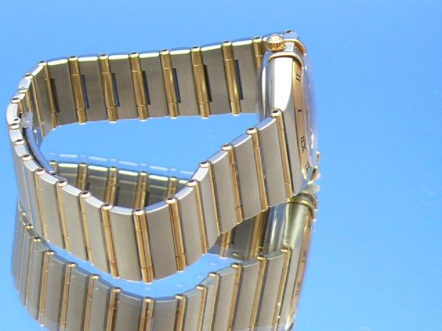 Omega Constellation Damen Automatik Stahl/Gold