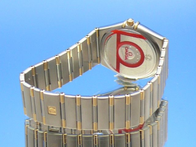 Omega Constellation Herren Quarz Stahl/Gold