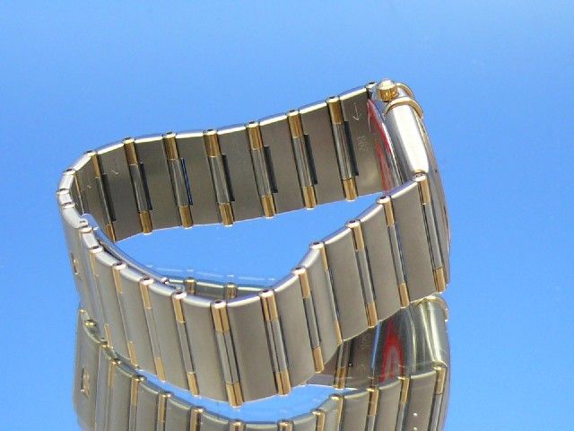 Omega Constellation Herren Quarz Stahl/Gold