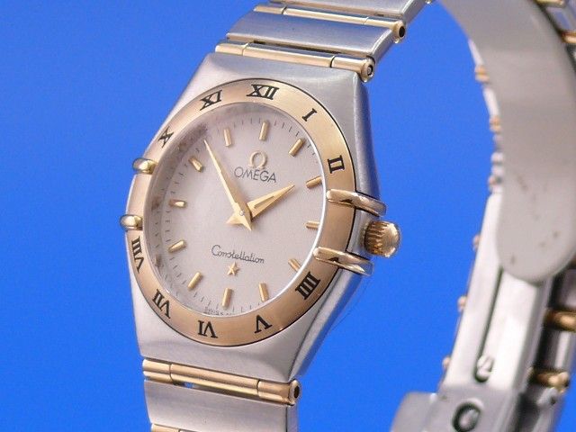 Omega Constellation Lady Stahl/Gold