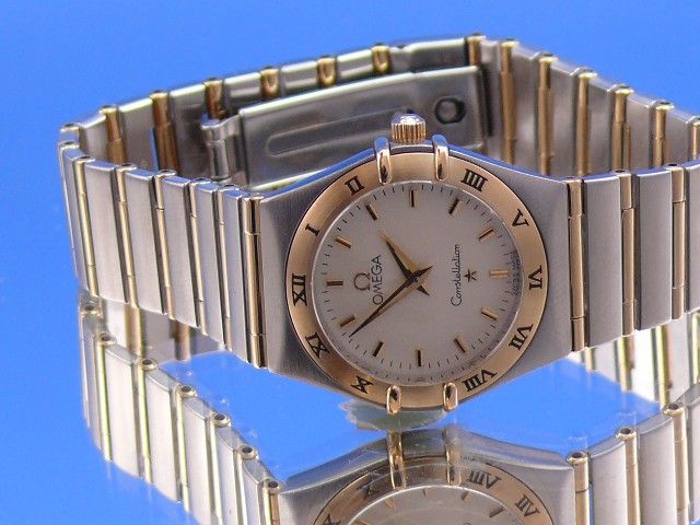 Omega Constellation Lady Stahl/Gold