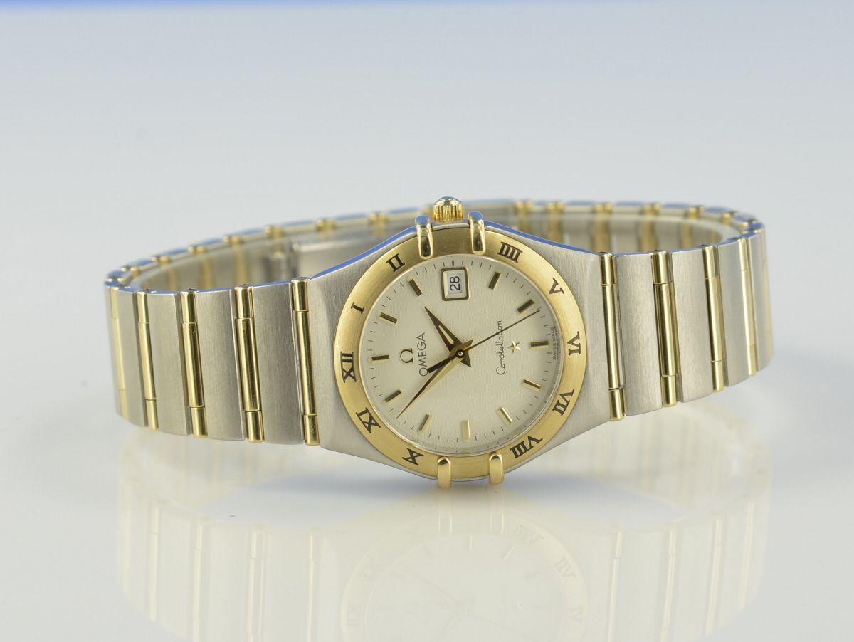 Omega Constellation Lady Stahl/Gold