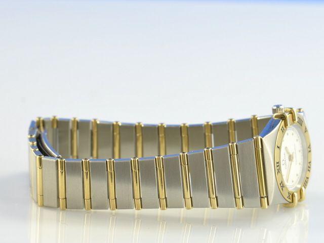 Omega Constellation Lady Stahl/Gold