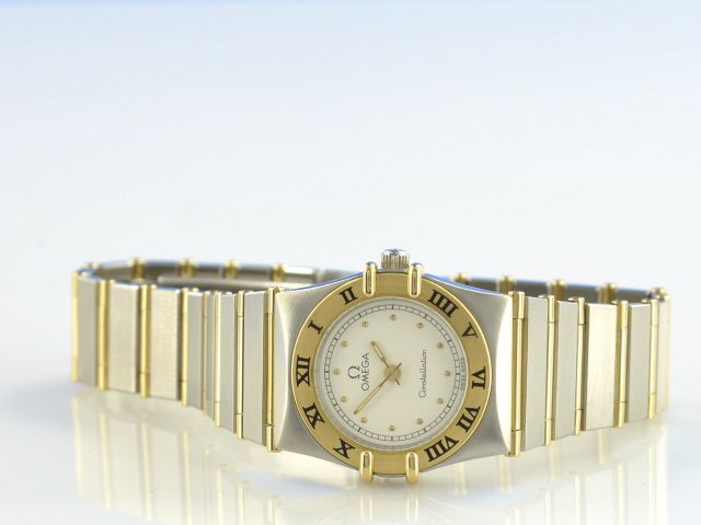 Omega Constellation Lady Stahl/Gold