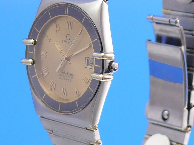 Omega Constellation Medium Stahl/Gold