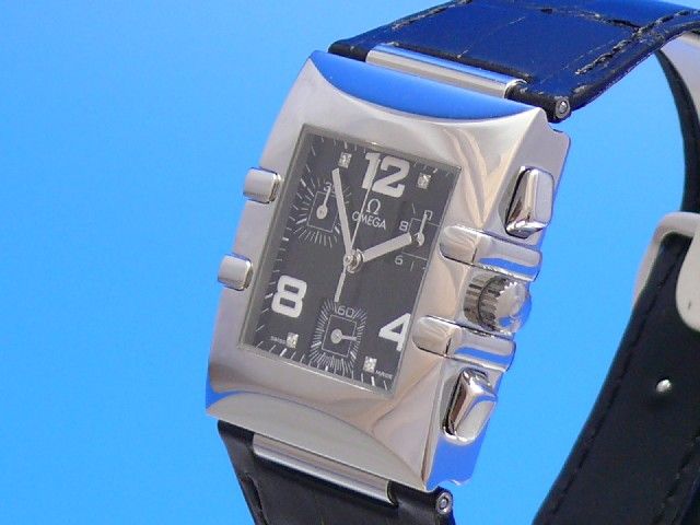 Omega Constellation Quadra Diamant Chronograph