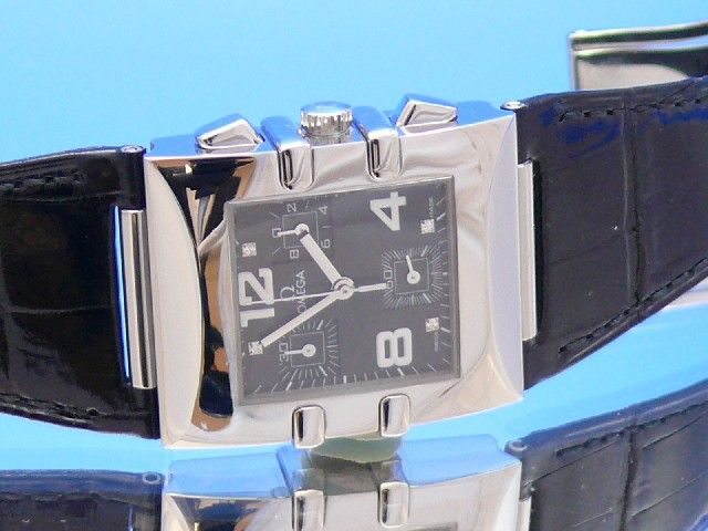 Omega Constellation Quadra Diamant Chronograph