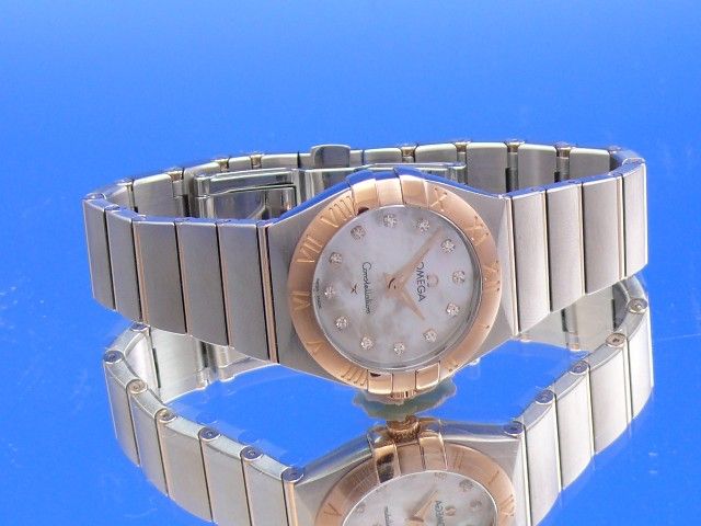 Omega Constellation Quartz 27 MoP Diamonds