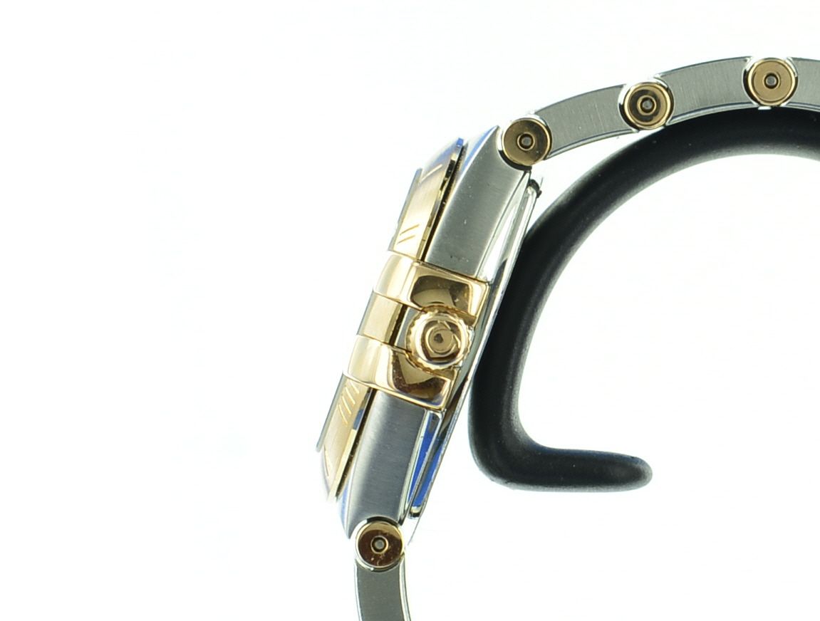 Omega Constellation Stahl/Rotgold Diamanten Lady