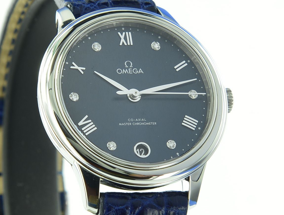 Omega De Ville Prestige Lady 34mm Diamanten