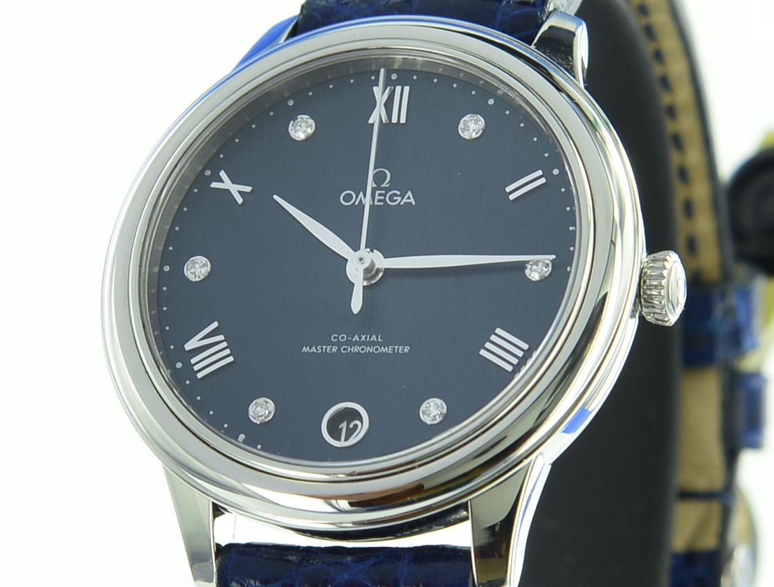 Omega De Ville Prestige Lady 34mm Diamanten