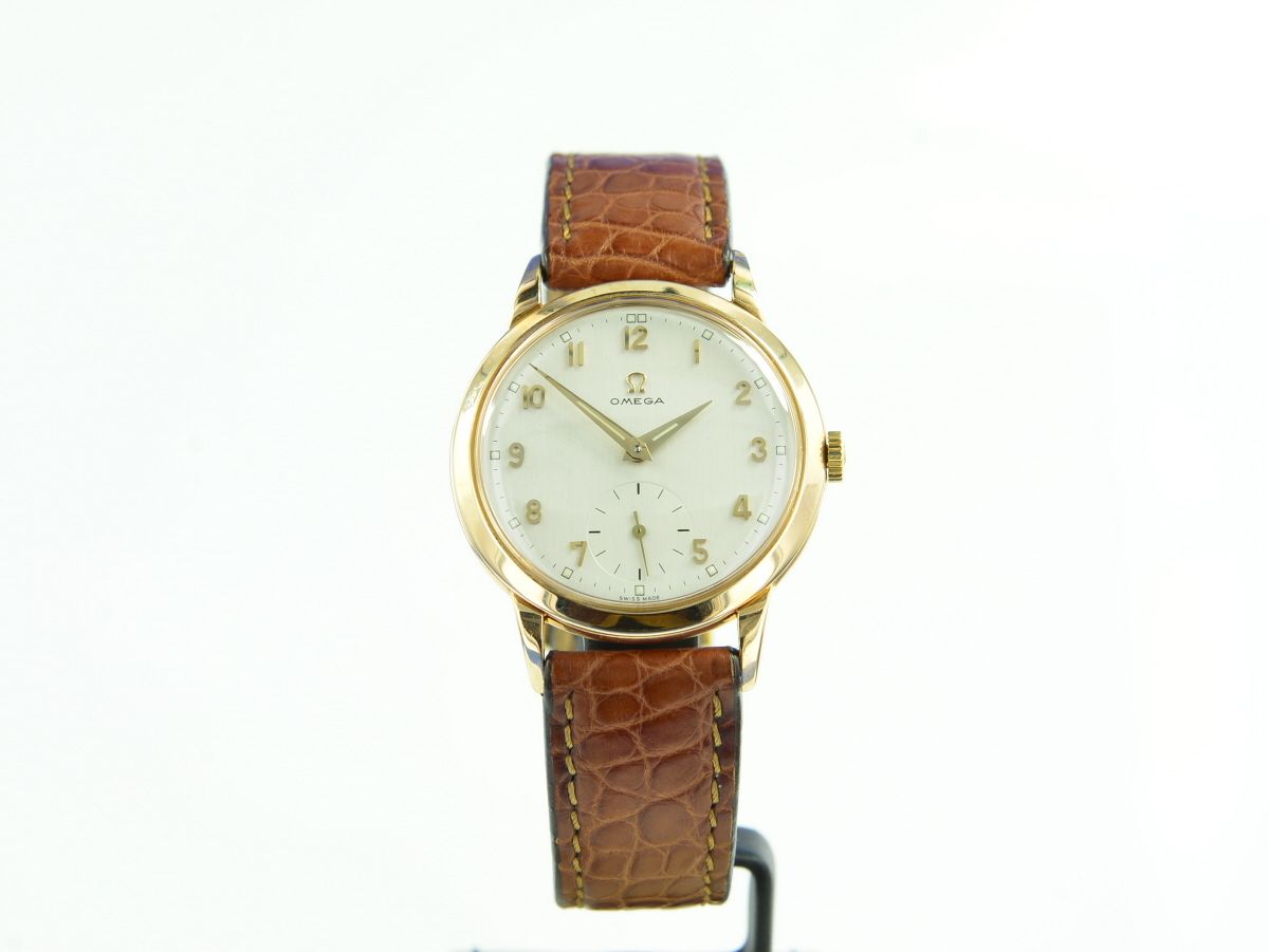 Omega Handaufzug Herren 750 / 18kt. Gold cal. 266