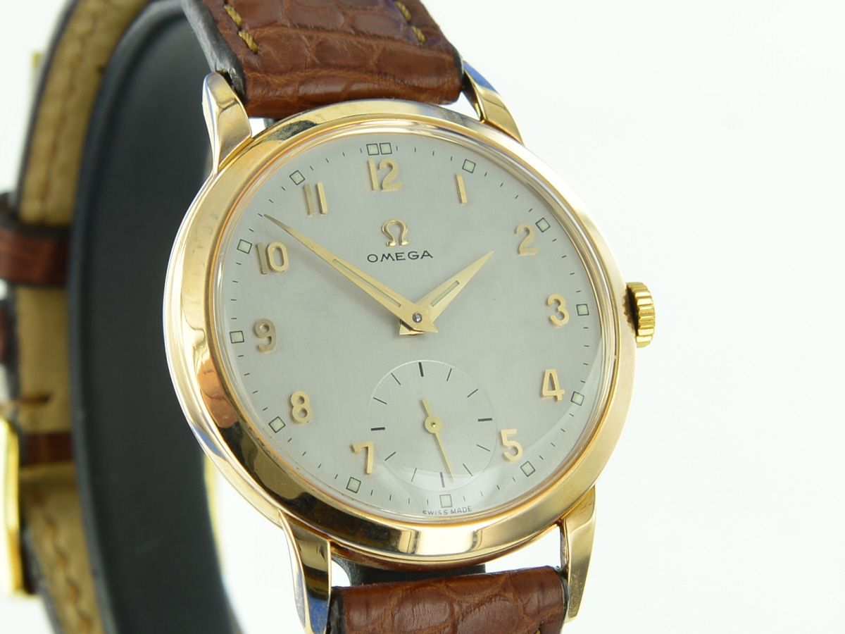 Omega Handaufzug Herren 750 / 18kt. Gold cal. 266
