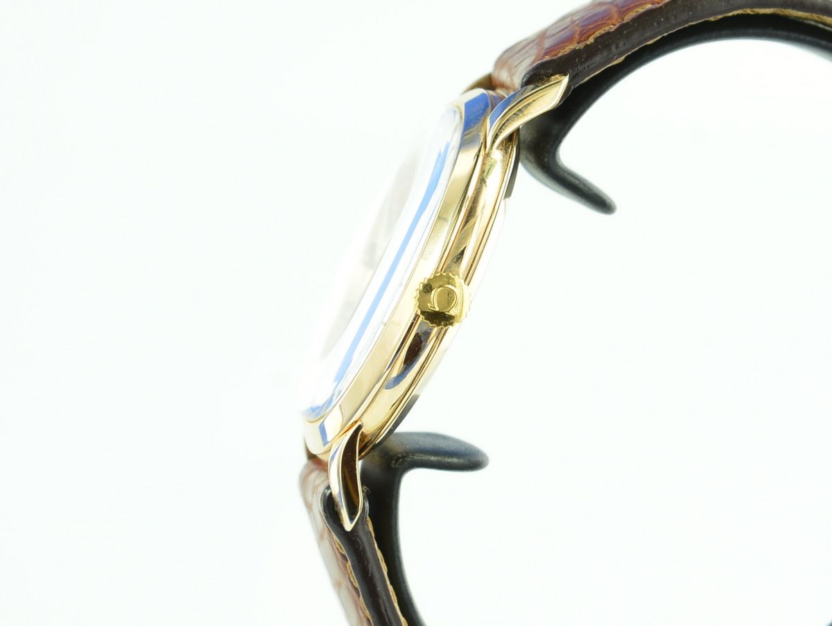 Omega Handaufzug Herren 750 / 18kt. Gold cal. 266