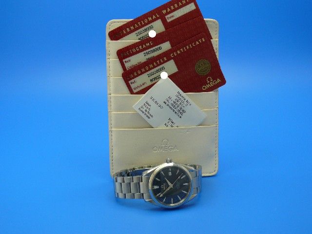 Omega Seamaster Aqua-Terra Blue Dial Automatik