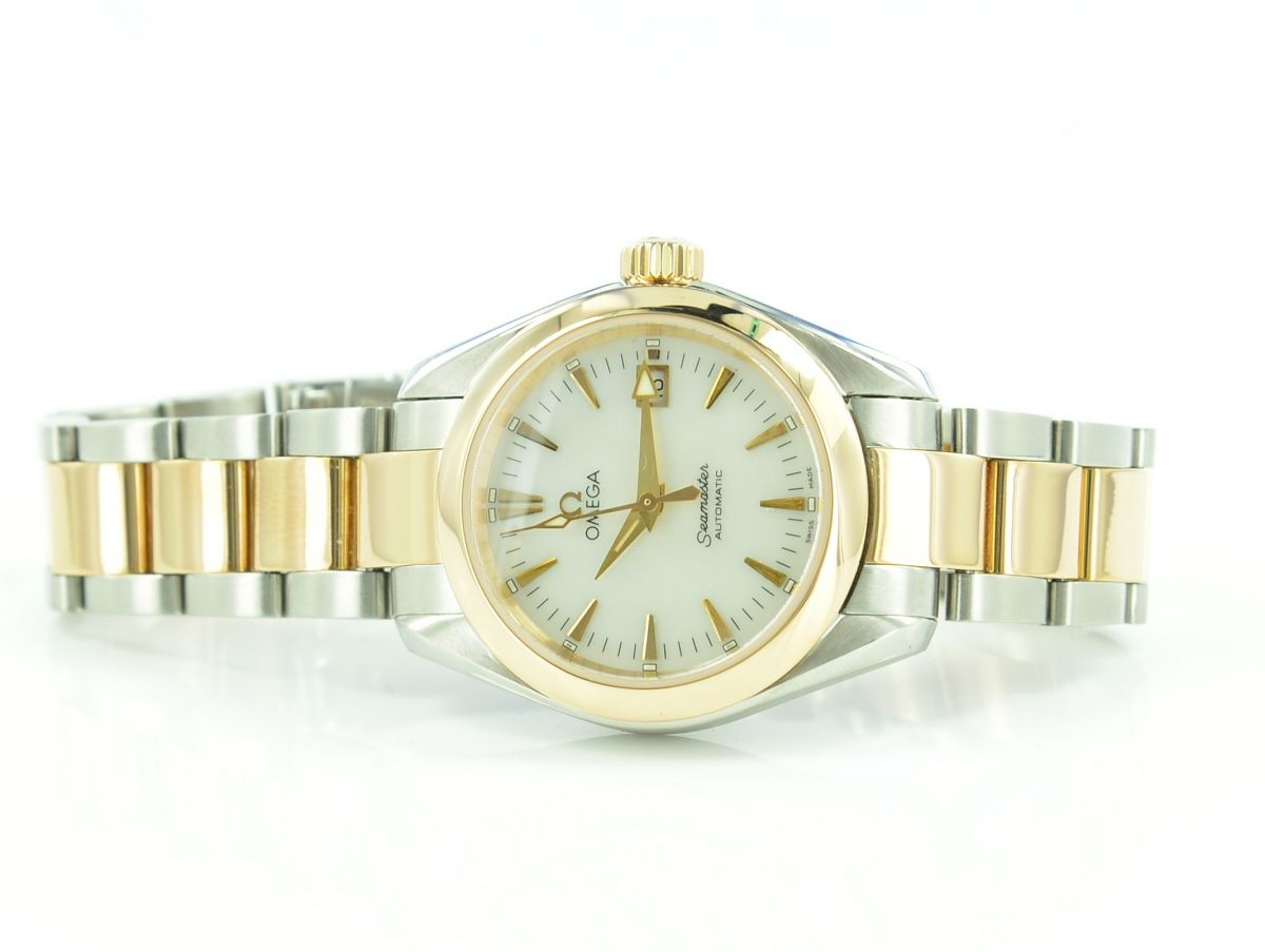Omega Seamaster Aqua-Terra Lady Stahl/Ros�gold