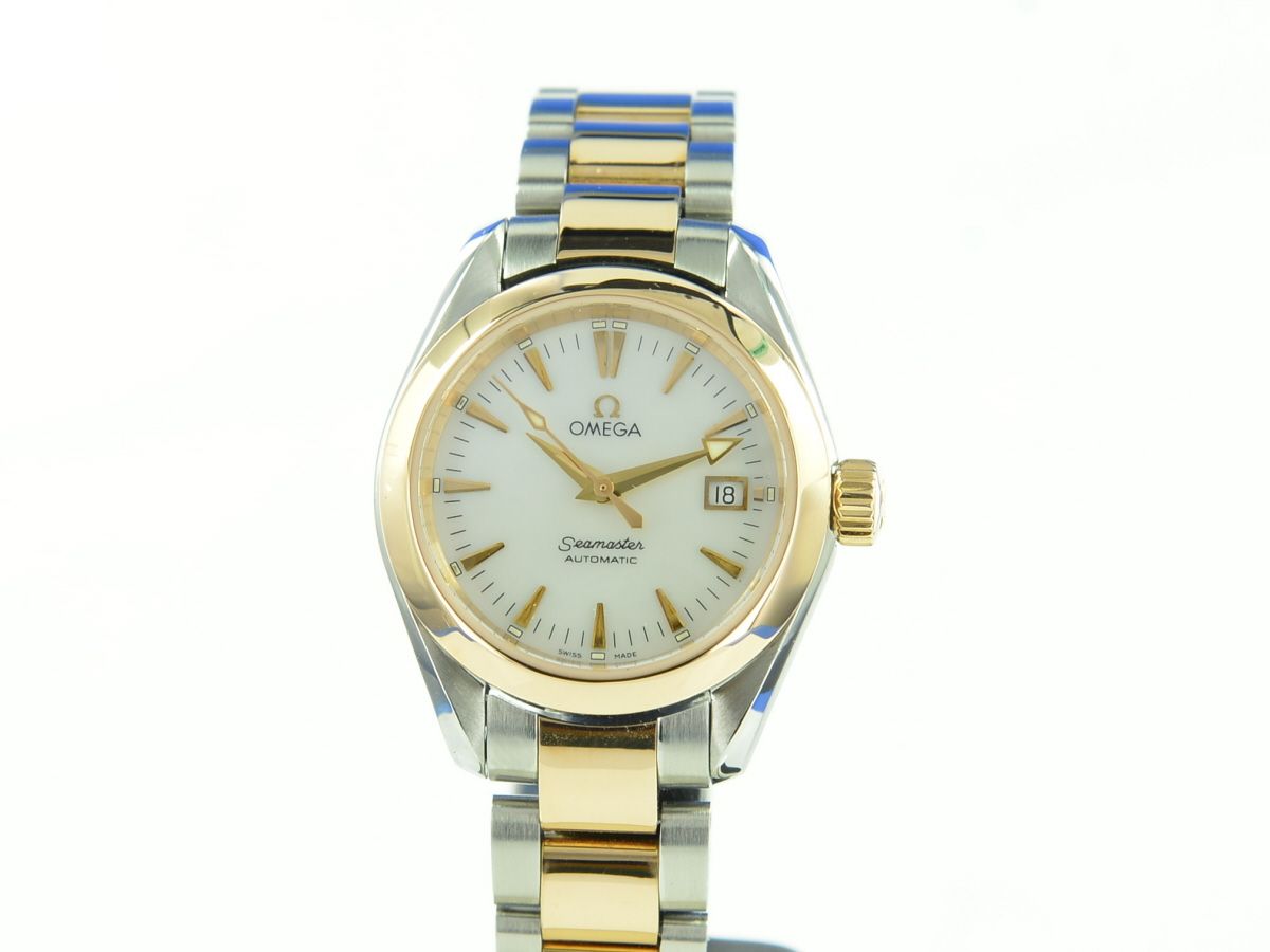 Omega Seamaster Aqua-Terra Lady Stahl/Ros�gold