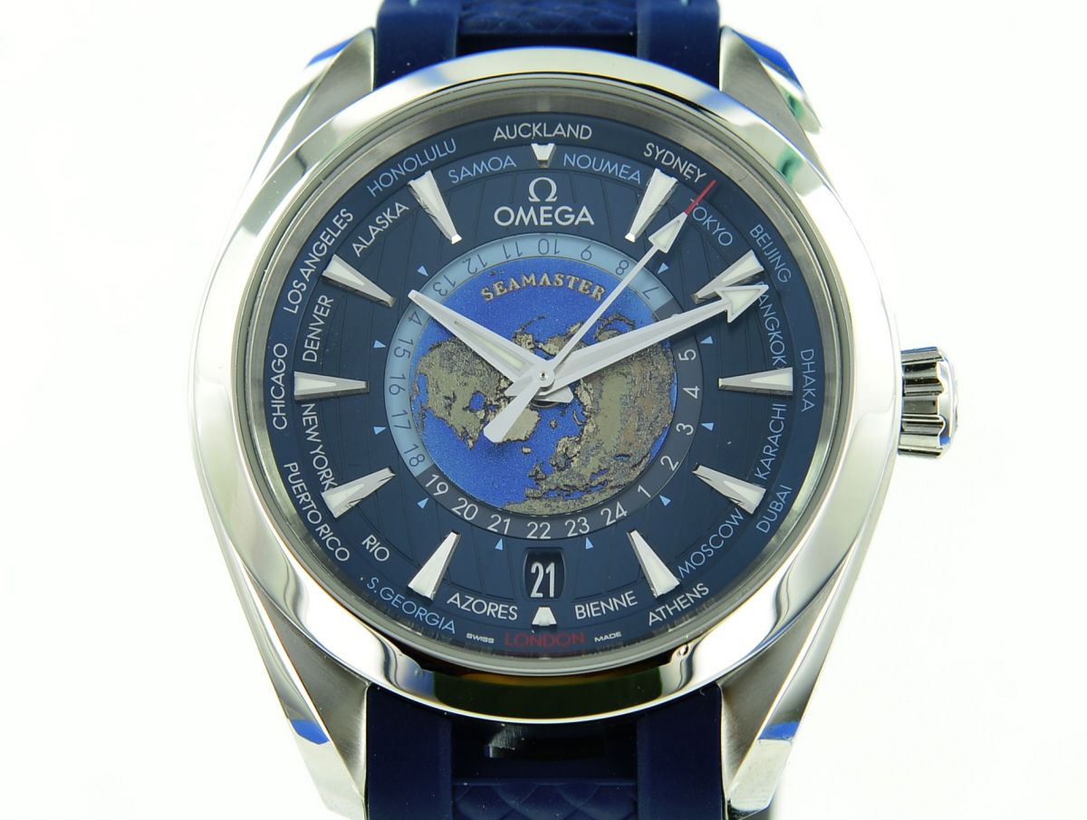 Omega Seamaster Aqua Terra Worldtimer 150m Master Chronometer Gmt